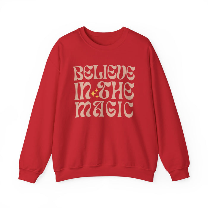 Believe In The Magic Gildan Unisex Heavy Blend™ Crewneck Sweatshirt