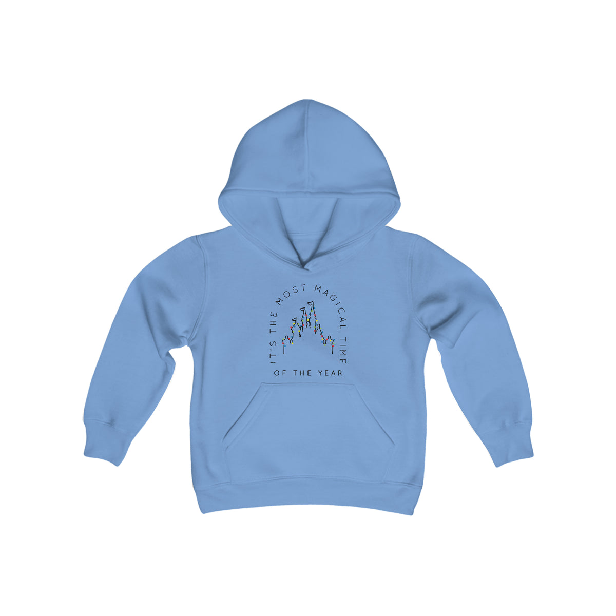 Most Magical Time Of The Year Gildan Youth Heavy Blend Hooded Sweatshirt