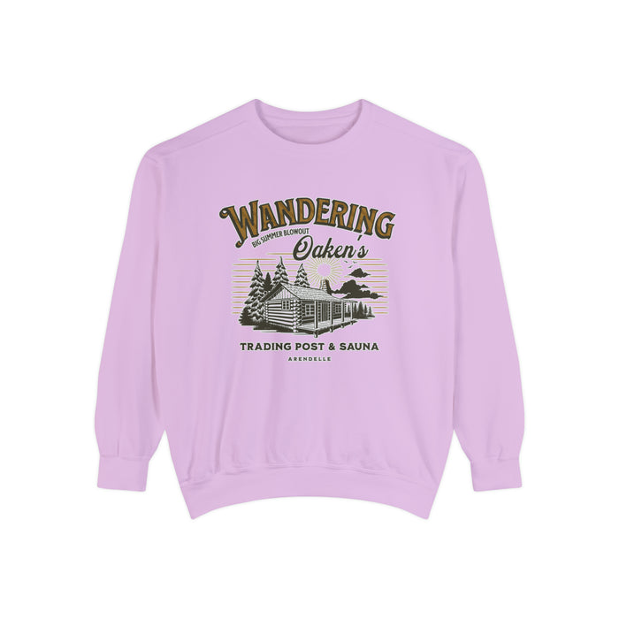 Wandering Oaken’s Trading Post Comfort Colors Unisex Garment-Dyed Sweatshirt