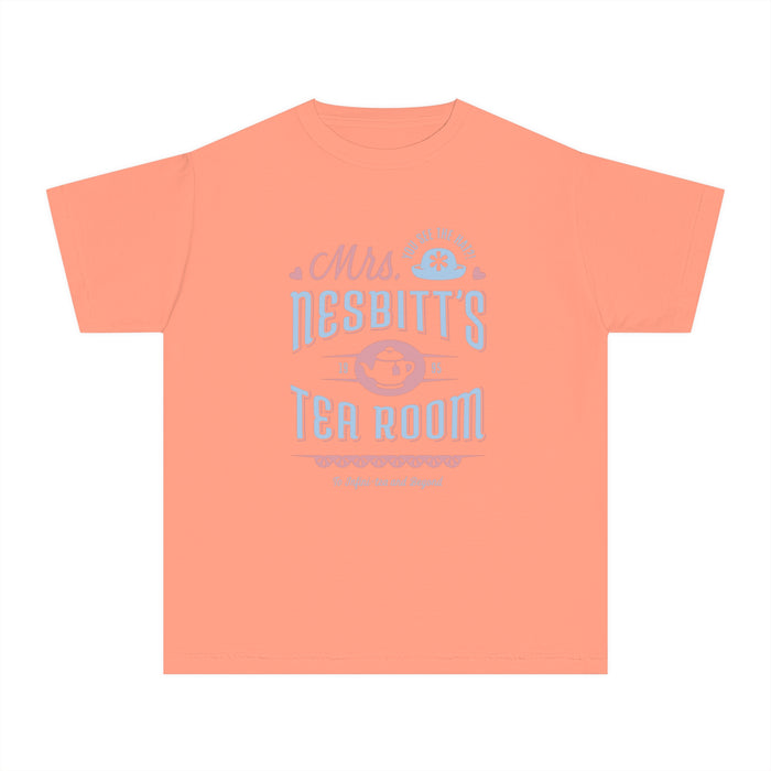 Mrs. Nesbitt’s Tea House Comfort Colors Youth Midweight Tee