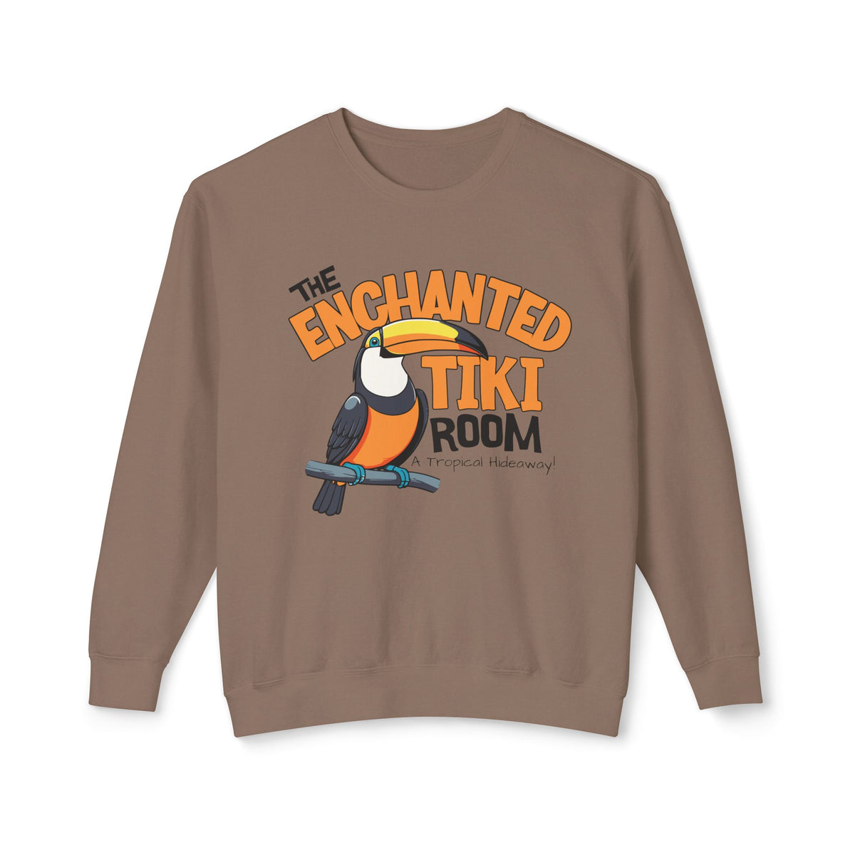 The Enchanted Tiki Room Unisex Lightweight Comfort Colors Crewneck Sweatshirt