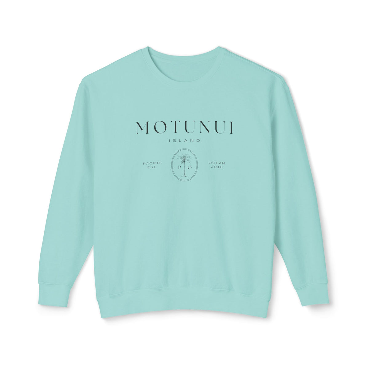 Motunui Island  Unisex Lightweight Comfort Colors Crewneck Sweatshirt