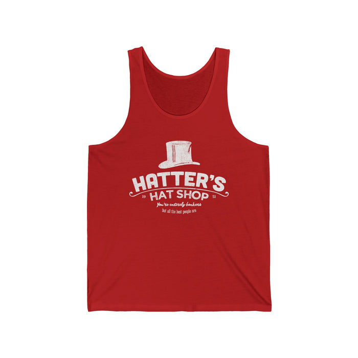 Hatter's Hat Shop Bella Canvas Unisex Jersey Tank