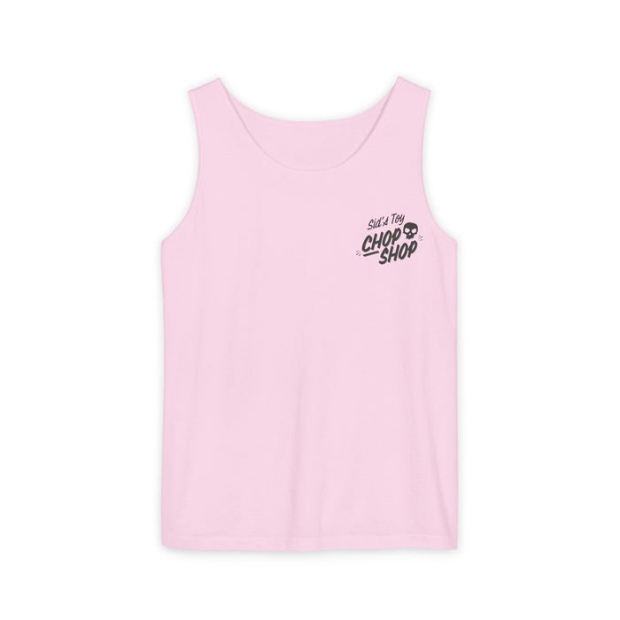 Sid's Toy Chop Shop Unisex Comfort Colors Garment-Dyed Tank Top