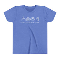 What A Wonderful World Bella Canvas Youth Short Sleeve Tee