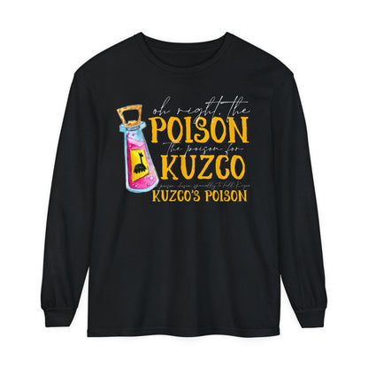 Oh Right The Poison Comfort Colors Unisex Garment-dyed Long Sleeve T-Shirt