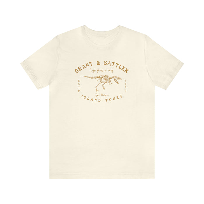 Grant & Sattler Island Tours Bella Canvas Unisex Jersey Short Sleeve Tee