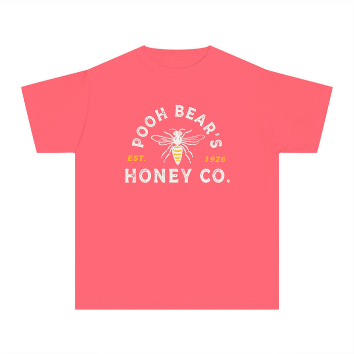 Pooh Bear's Honey Co. Comfort Colors Youth Midweight Tee