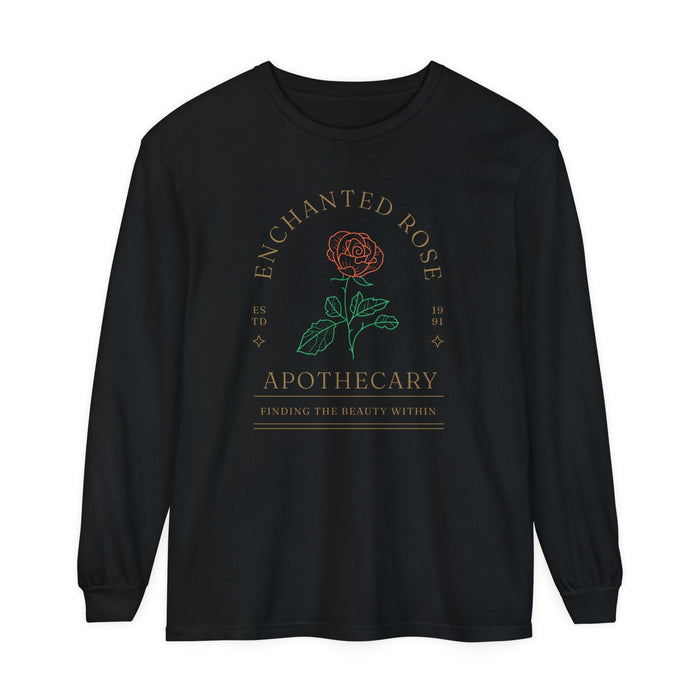 Enchanted Rose Apothecary Comfort Colors Unisex Garment-dyed Long Sleeve T-Shirt