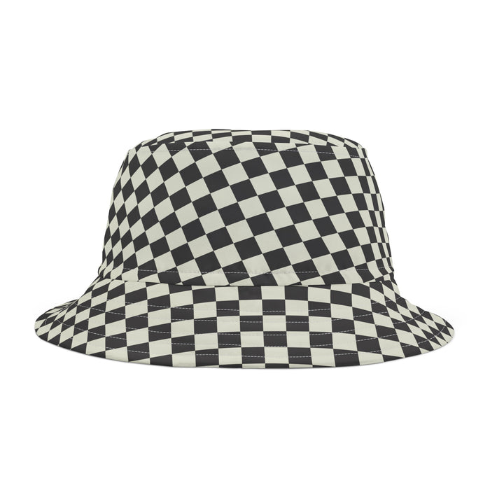 Checkered Bucket Hat