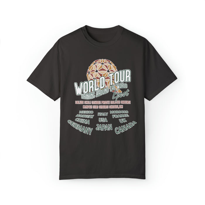 World Tour Comfort Colors Unisex Garment-Dyed T-shirt