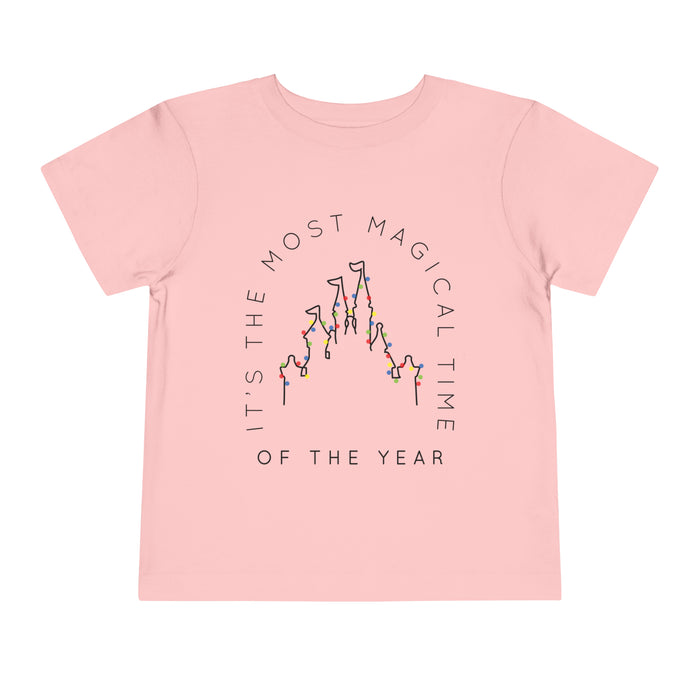 Most Magical Time Of The Year Bella Canvas Toddler Short Sleeve Tee