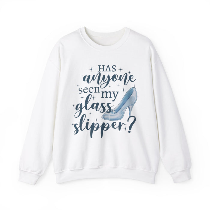 Has Anyone Seen My Glass Slipper Gildan Unisex Heavy Blend™ Crewneck Sweatshirt