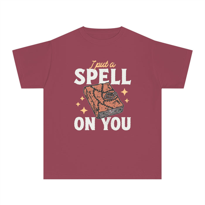 I Put A Spell On You Comfort Colors Youth Midweight Tee