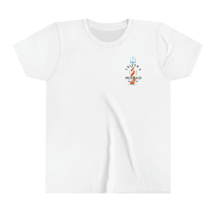 Triton's Mermaid Security Bella Canvas Youth Short Sleeve Tee