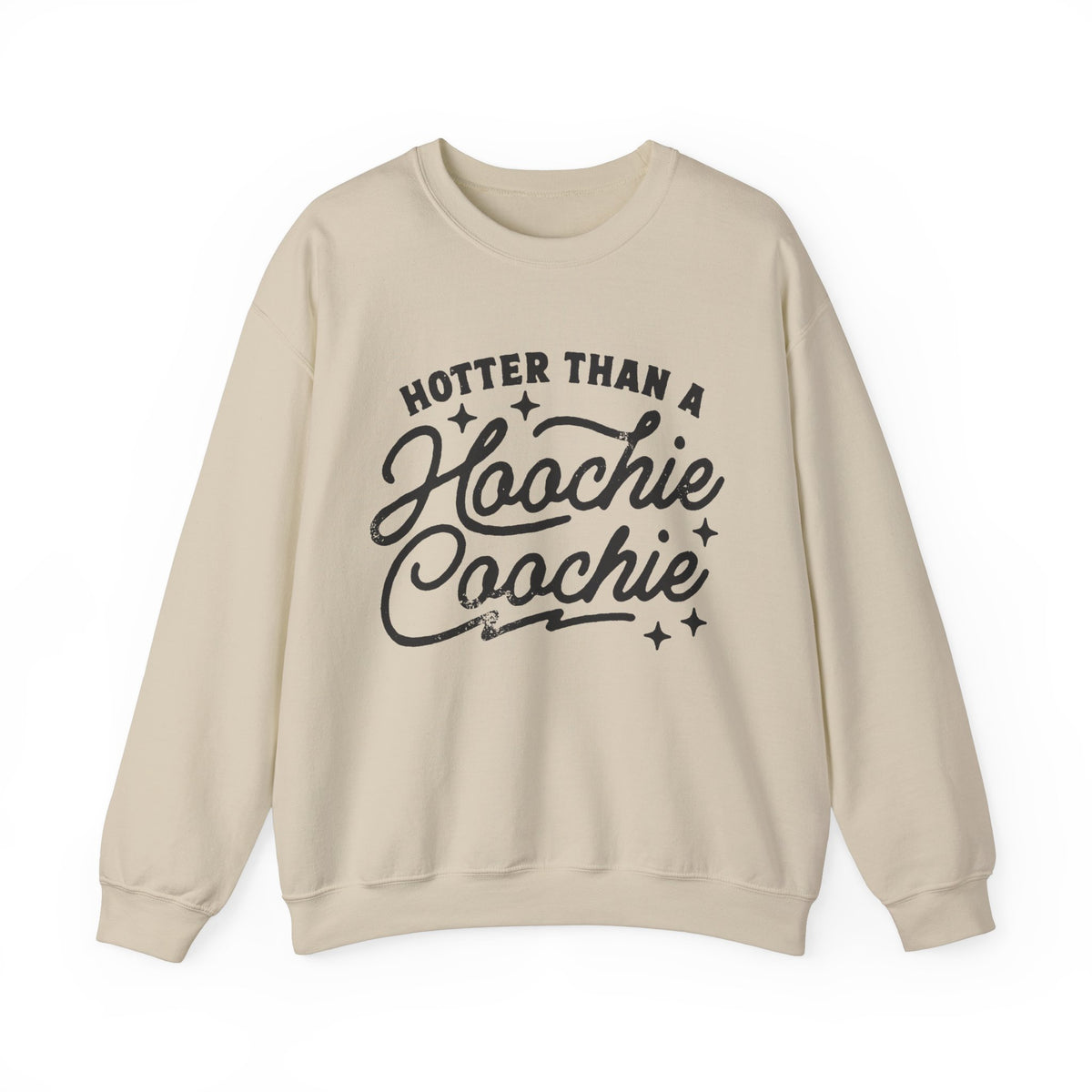 Hotter Than A Hoochie Coochie Gildan Unisex Heavy Blend™ Crewneck Sweatshirt