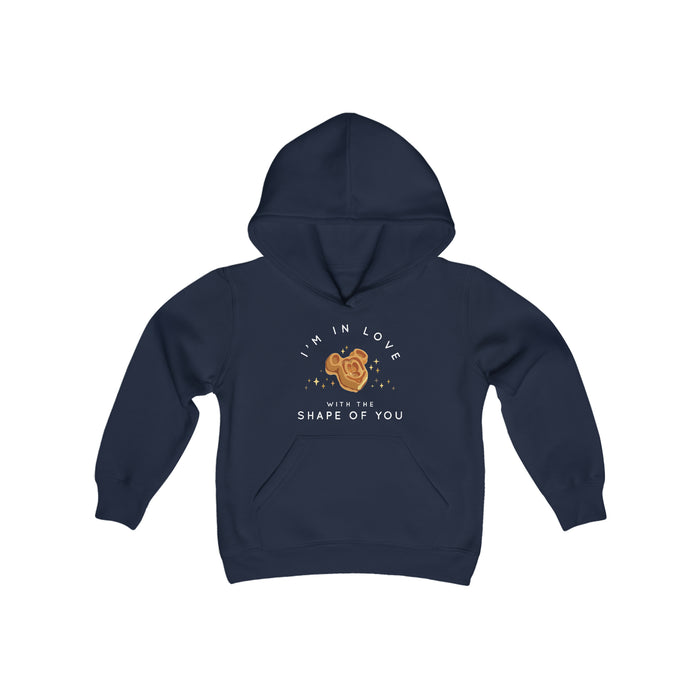 I'm in Love with the Shape of You Gildan Youth Heavy Blend Hooded Sweatshirt