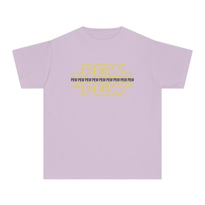 PEW PEW PEW Comfort Colors Youth Midweight Tee