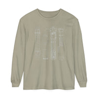 Lightsabers Comfort Colors Unisex Garment-dyed Long Sleeve T-Shirt