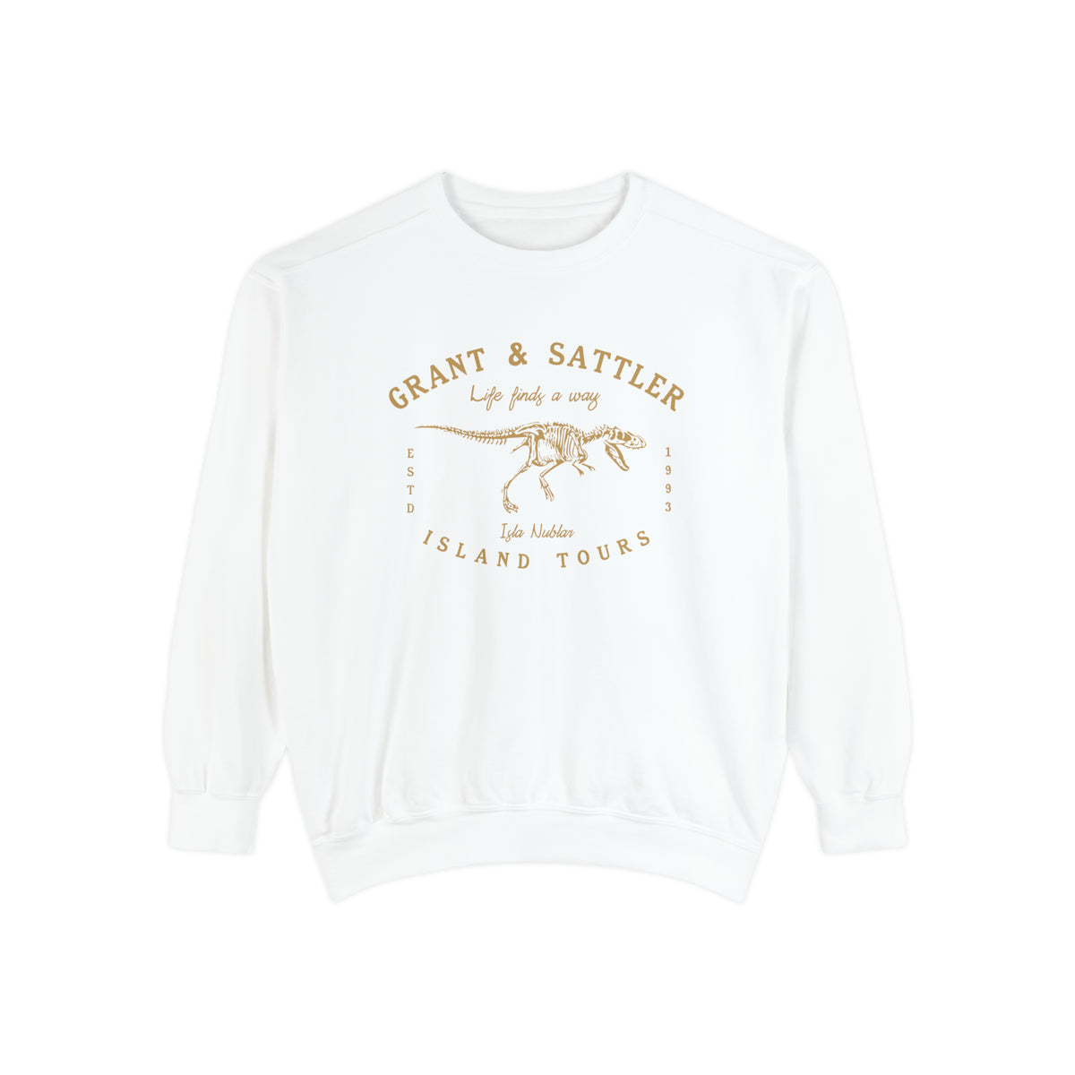 Grant & Sattler Island Tours Comfort Colors Unisex Garment-Dyed Sweatshirt