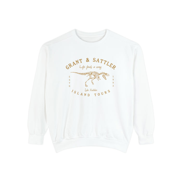 Grant & Sattler Island Tours Comfort Colors Unisex Garment-Dyed Sweatshirt