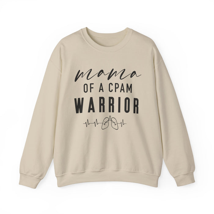 Mama of a CPAM Warrior Gildan Unisex Heavy Blend™ Crewneck Sweatshirt