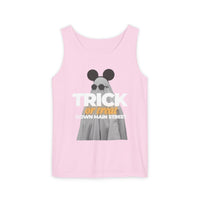 Trick or Treat Down Main Street Unisex Comfort Colors Garment-Dyed Tank Top