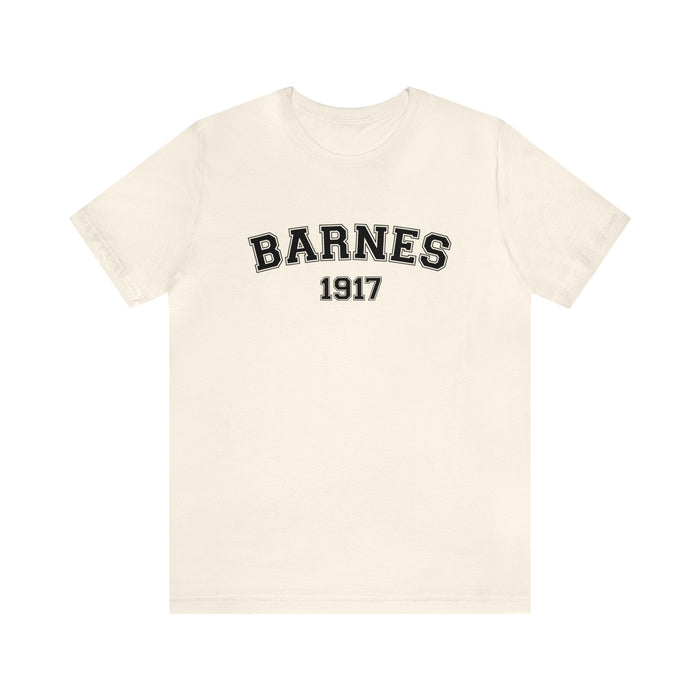 Barnes Bella Canvas Unisex Jersey Short Sleeve Tee