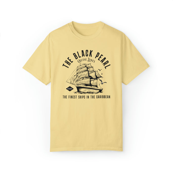 Black Pearl Cruise Lines Comfort Colors Unisex Garment-Dyed T-shirt