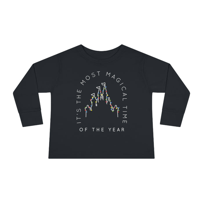 Most Magical Time Of The Year Rabbit Skins Toddler Long Sleeve Tee