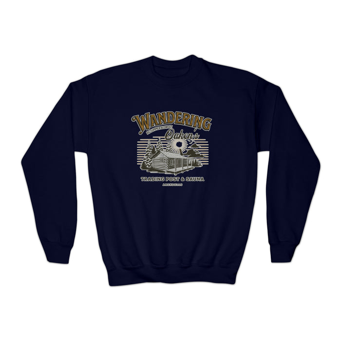 Wandering Oaken’s Trading Post Gildan Youth Crewneck Sweatshirt