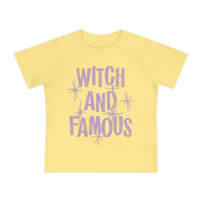 Witch and Famous Bella Canvas Baby Short Sleeve T-Shirt