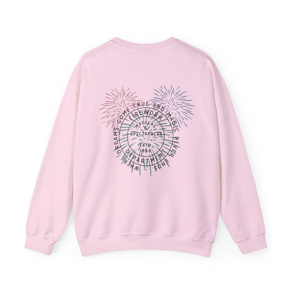 Firework Department Gildan Unisex Heavy Blend™ Crewneck Sweatshirt