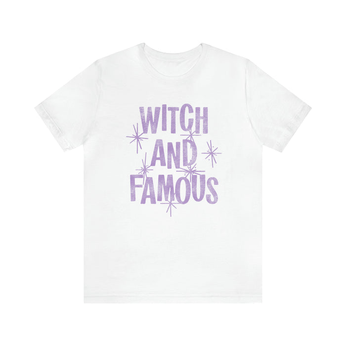 Witch and Famous Bella Canvas Unisex Jersey Short Sleeve Tee