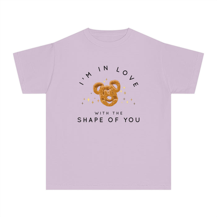 I'm in Love with the Shape of You Comfort Colors Youth Midweight Tee