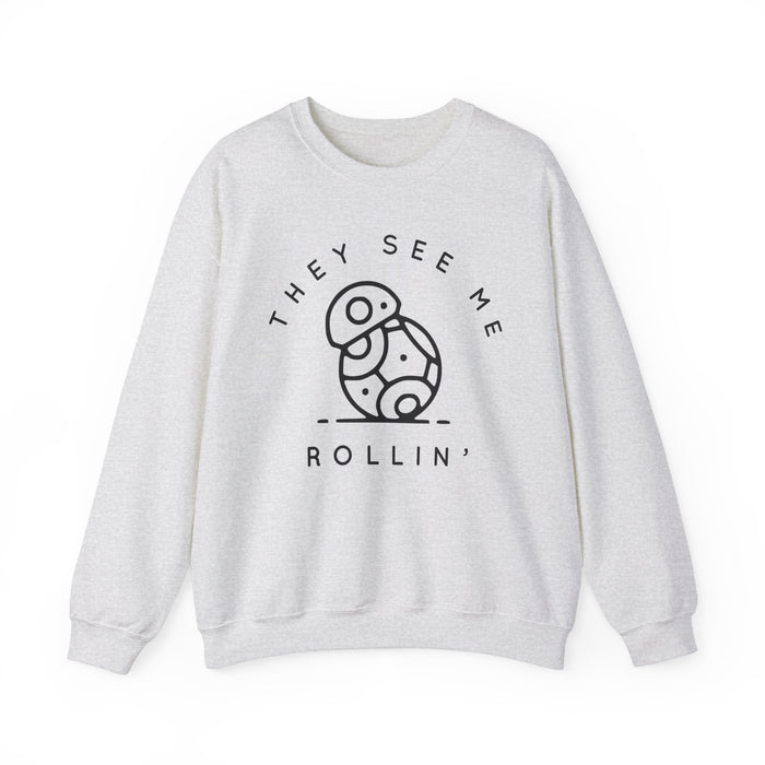 They See Me Rollin' Gildan Unisex Heavy Blend™ Crewneck Sweatshirt