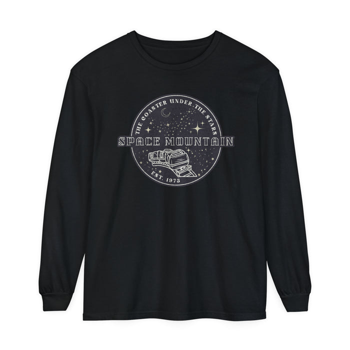 The Coaster Under the Stars Comfort Colors Unisex Garment-dyed Long Sleeve T-Shirt