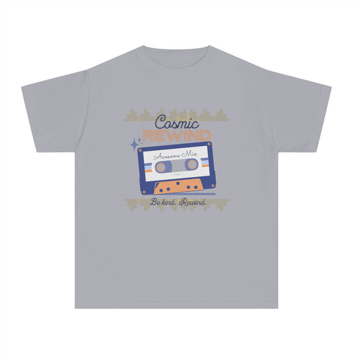 Cosmic Rewind Comfort Colors Youth Midweight Tee