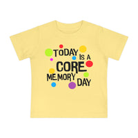 Core Memory Day Bella Canvas Baby Short Sleeve T-Shirt