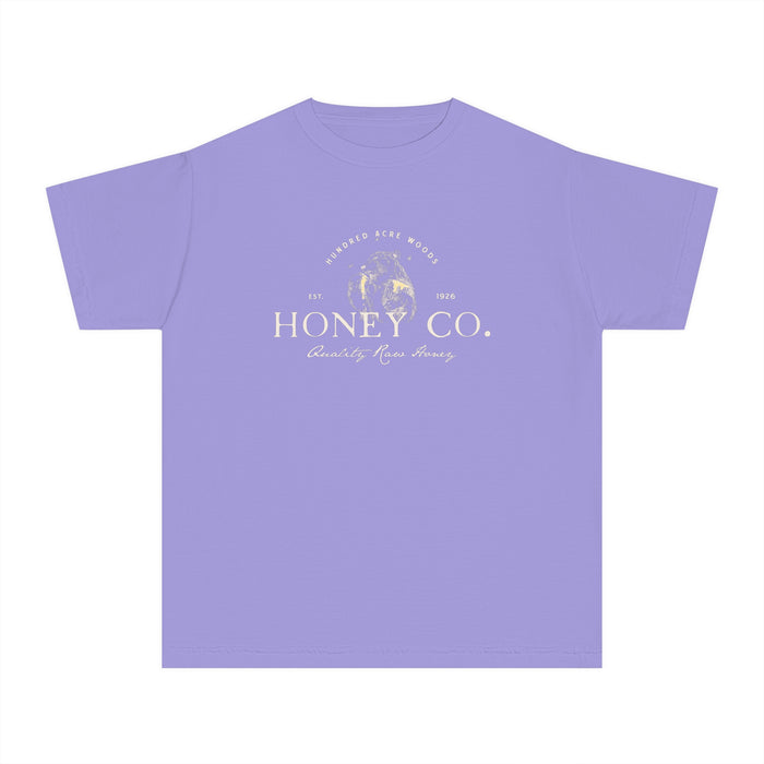 Hundred Acre Woods Honey Co. Comfort Colors Youth Midweight Tee