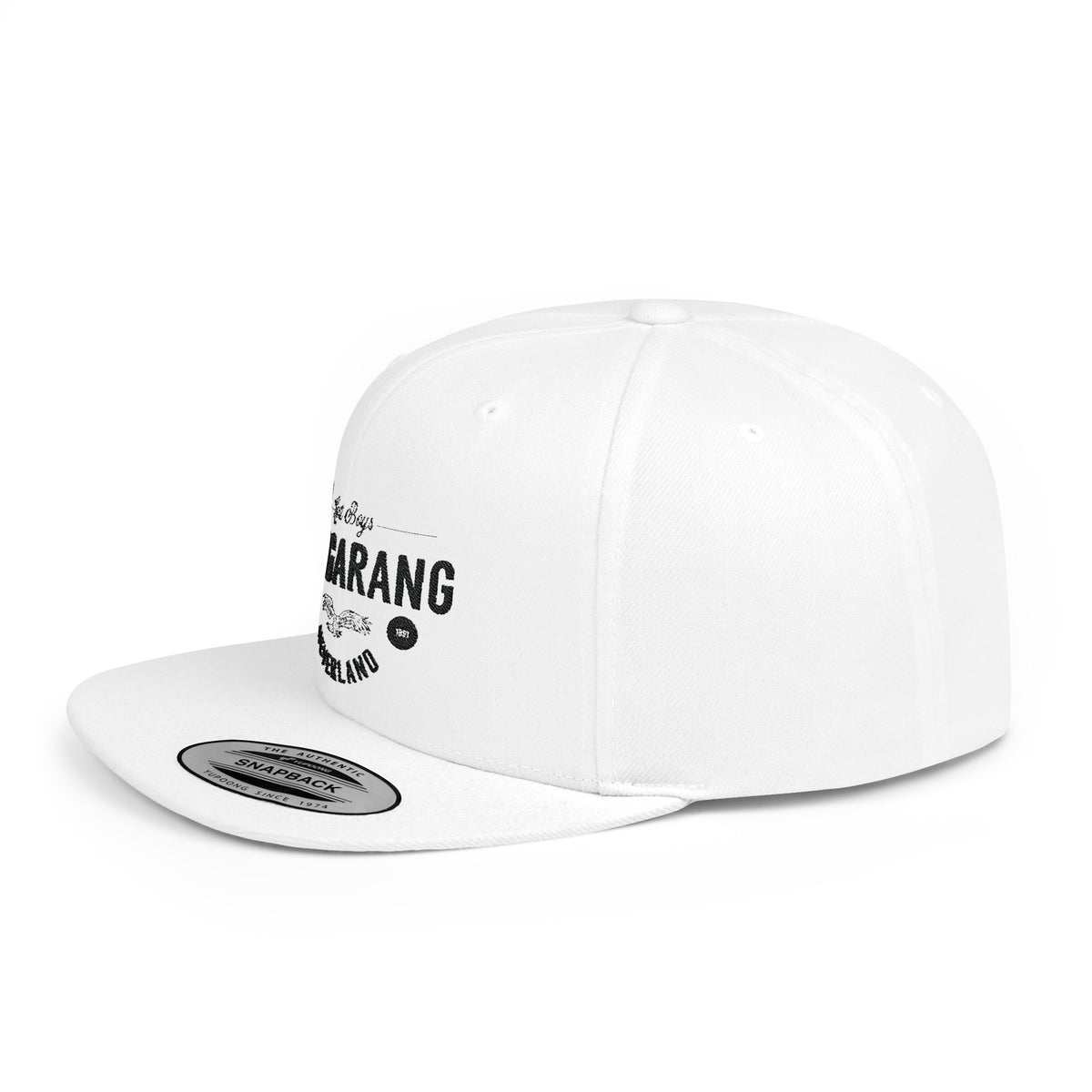 Bangarang Embroidered Flat Bill Snapback