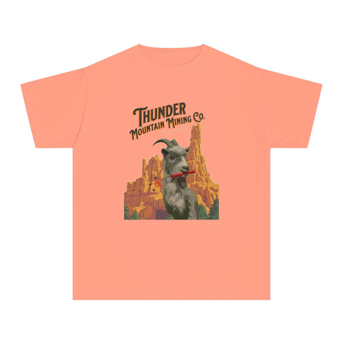 Thunder Mountain Mining Co. Comfort Colors Youth Midweight Tee