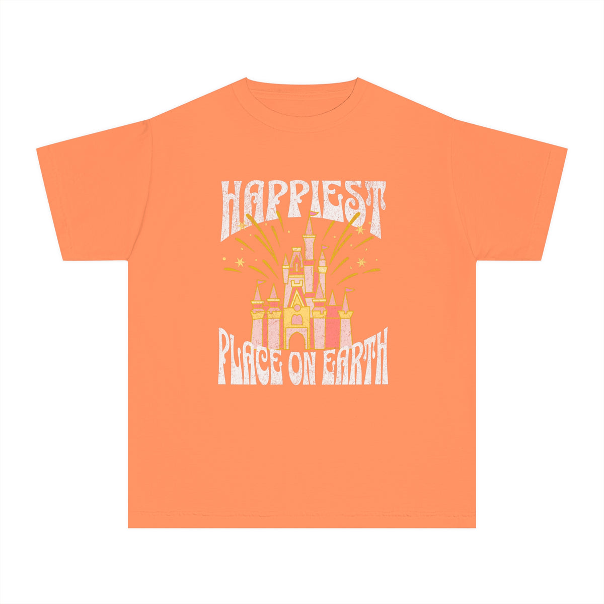 Happiest Place On Earth Comfort Colors Youth Midweight Tee