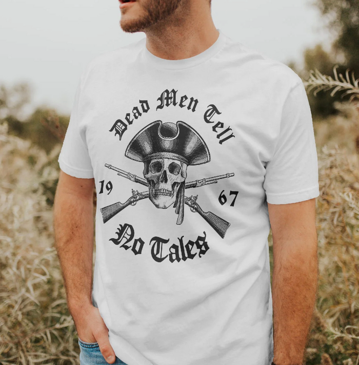 Dead Men Tell No Tales Bella Canvas Unisex Jersey Short Sleeve Tee