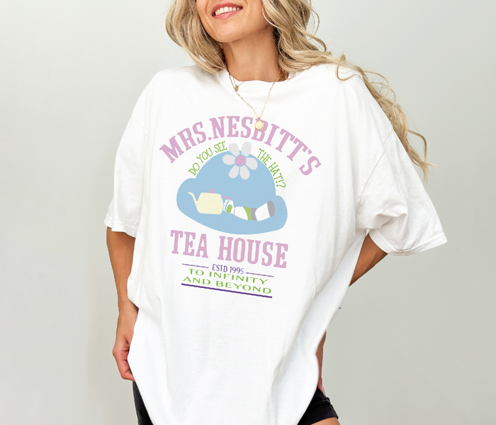 Mrs. Nesbitt’s Tea House Bella Canvas Unisex Jersey Short Sleeve Tee