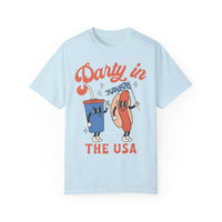 Party In The USA Comfort Colors Unisex Garment-Dyed T-shirt