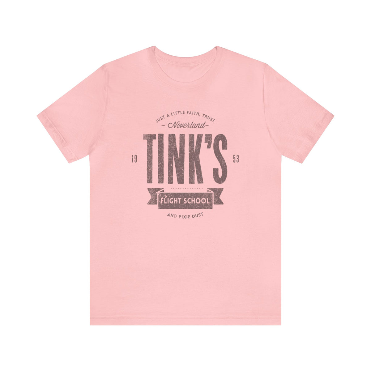 Not synced Tink’s Flight School Bella Canvas Unisex Jersey Short Sleeve Tee