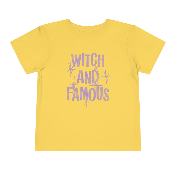 Witch and Famous Bella Canvas Toddler Short Sleeve Tee