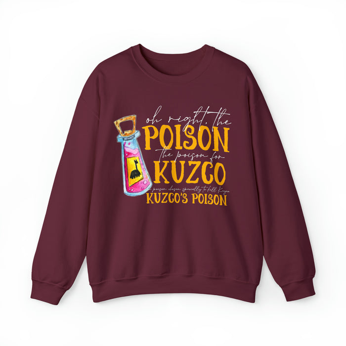 Oh Right The Poison Gildan Unisex Heavy Blend™ Crewneck Sweatshirt