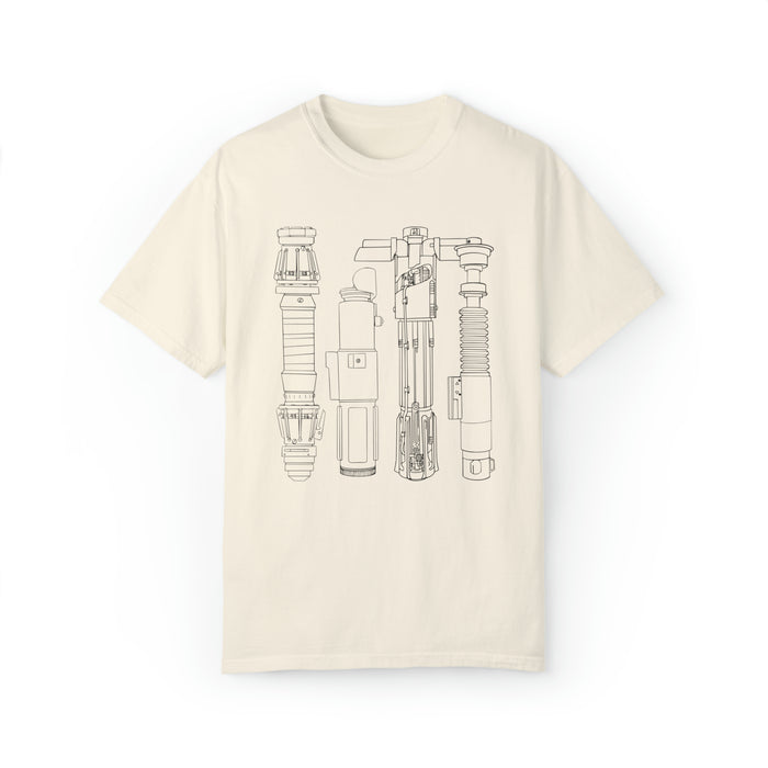 Lightsabers Comfort Colors Unisex Garment-Dyed T-shirt